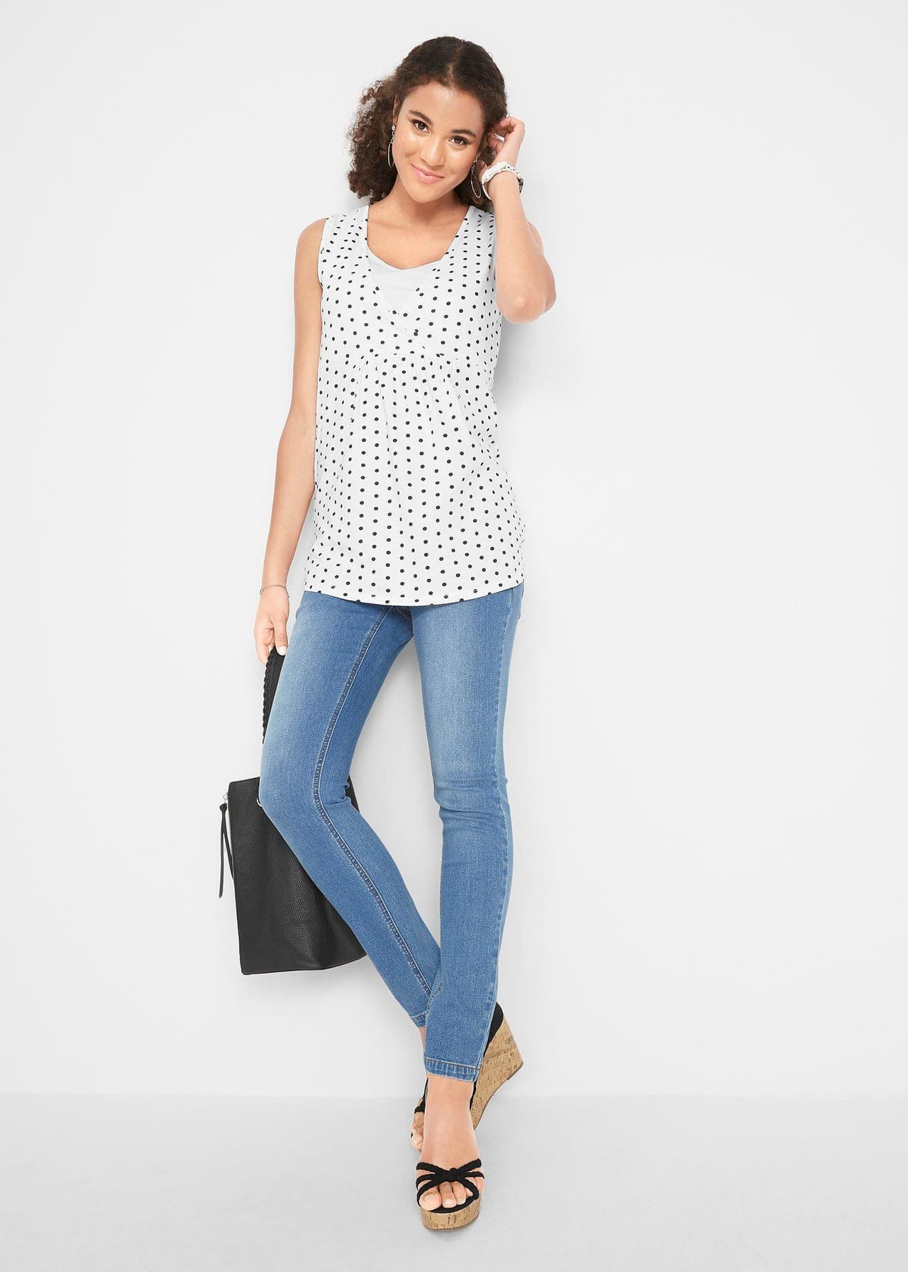 Mamma-/amningslinne (2-pack) från bonprix