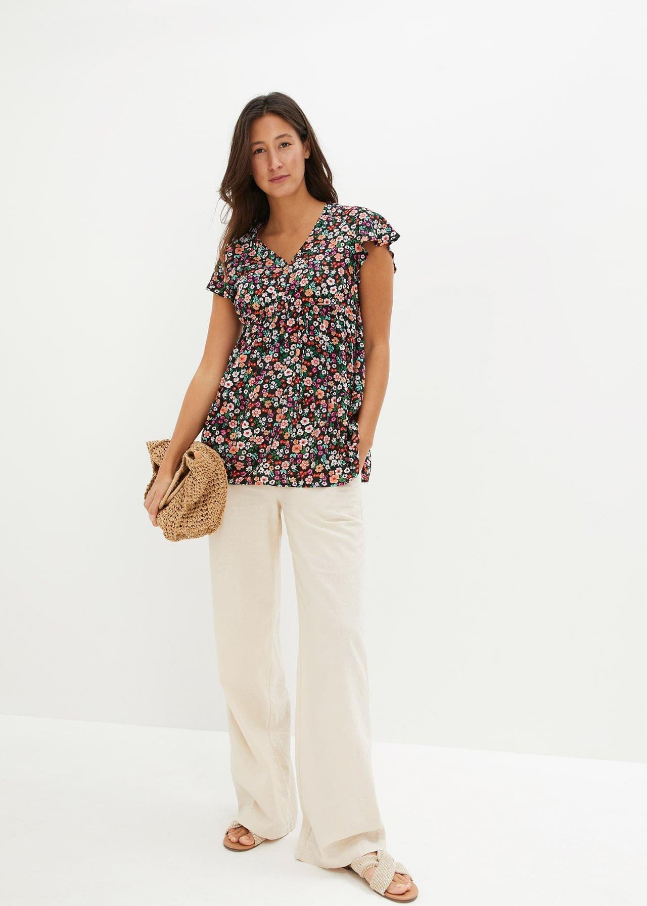 Mamma-/amningsblus i följsam viskos