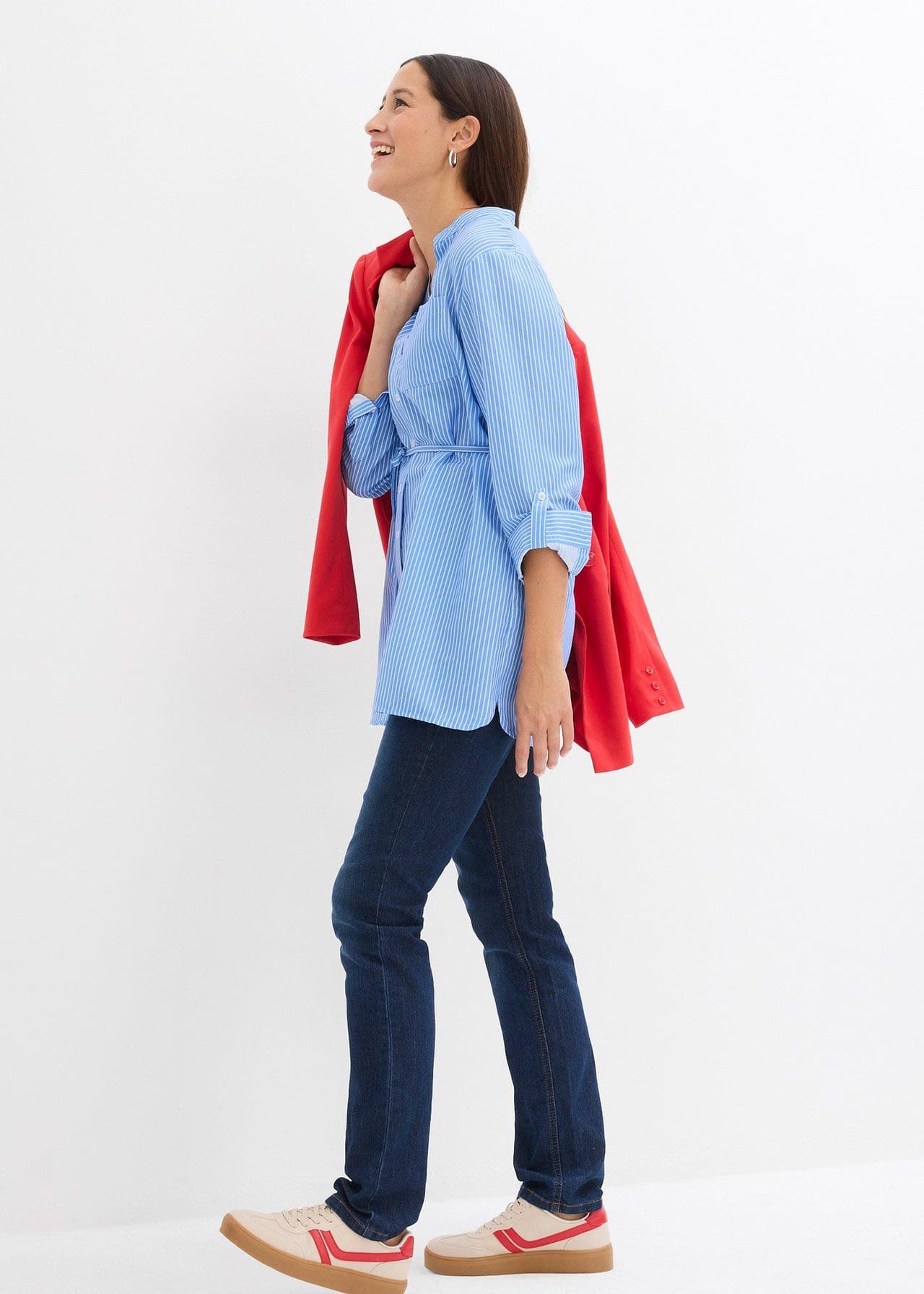 Mamma-/amningsblus i bomull