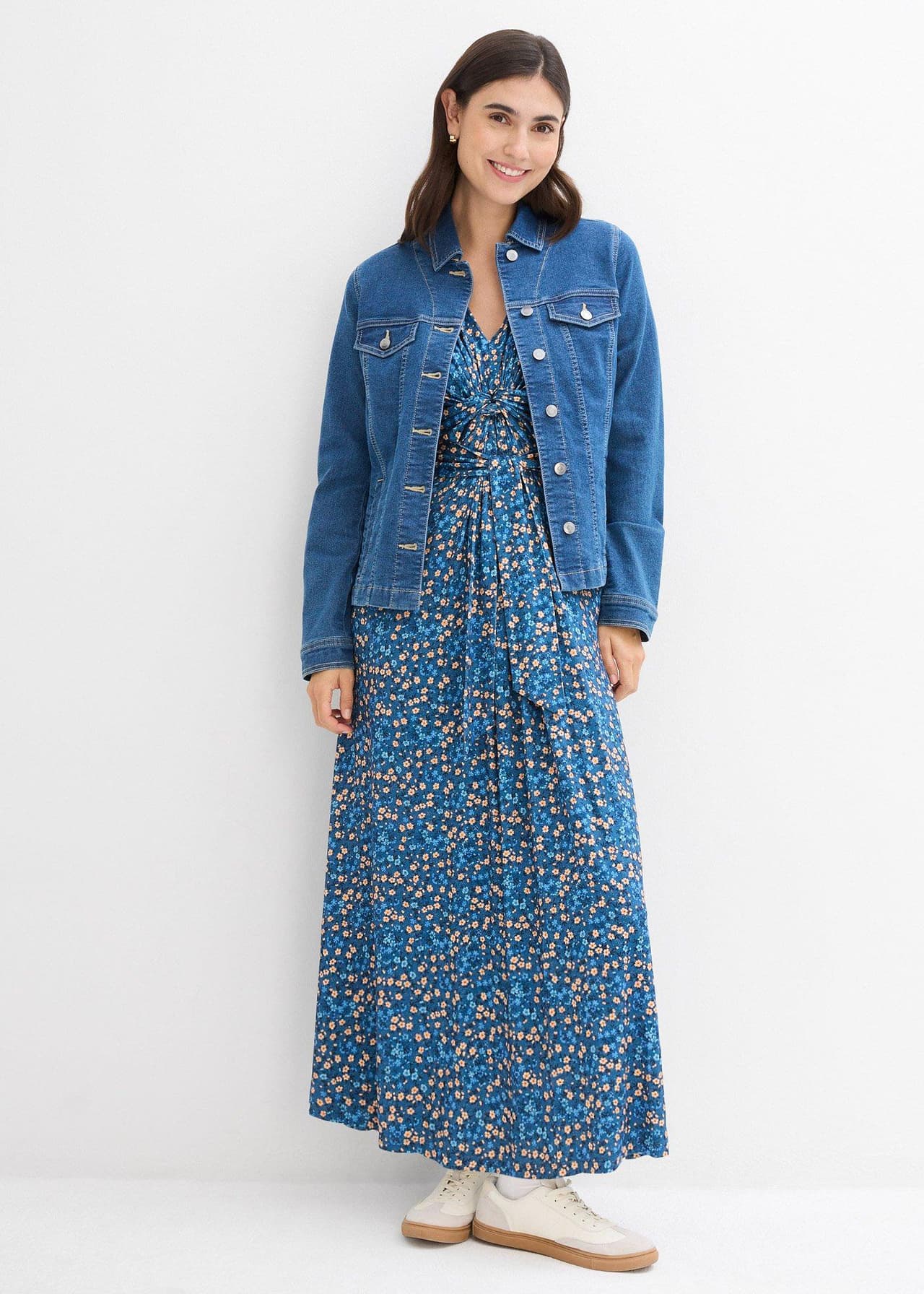 Mamma-/amningsklänning i maxilängd