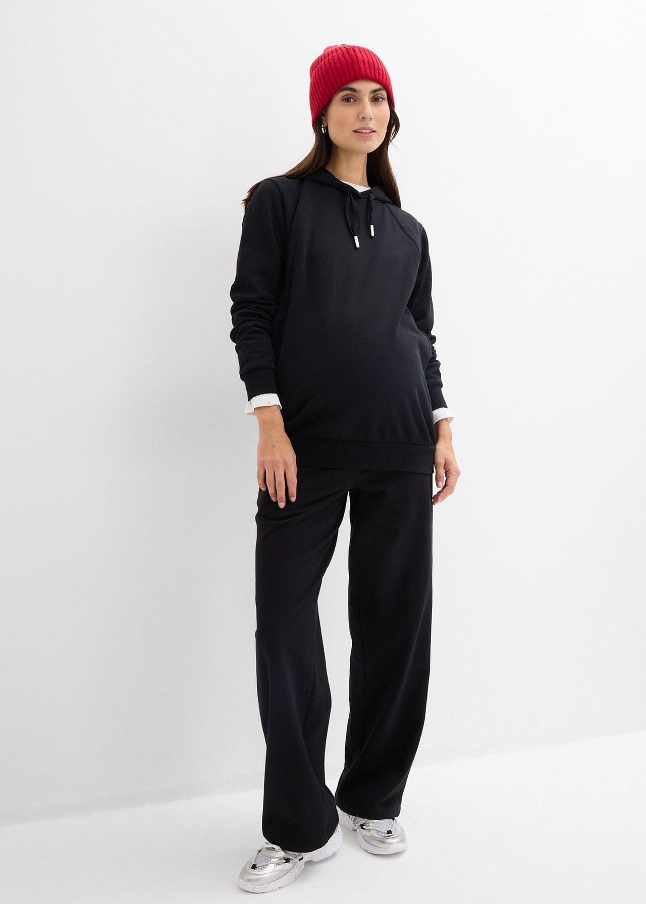 Mamma-/amningssweatshirt i bomull