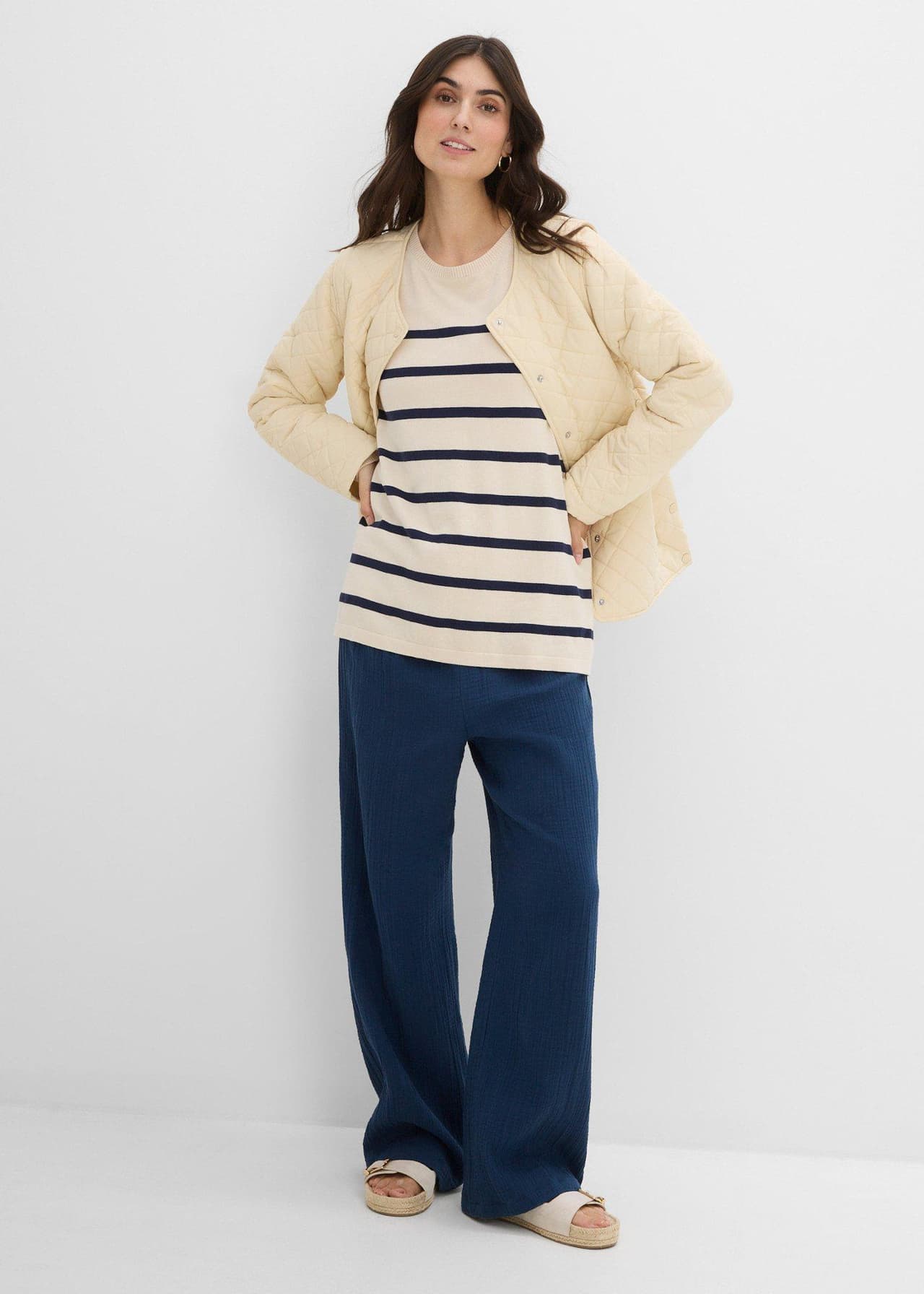 Tunn mamma-/amningströja från bonprix