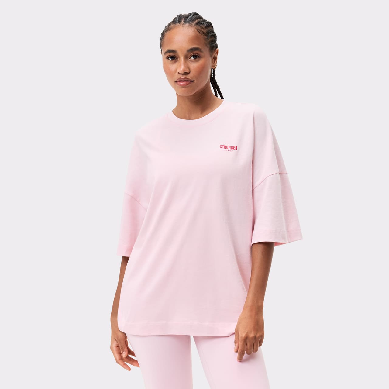 Oversized Crew T-shirt från STRONGER
