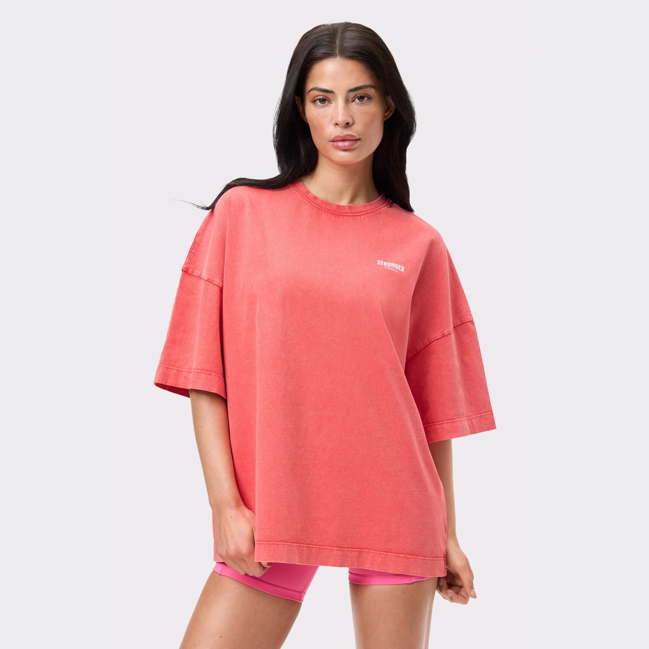 Oversized Crew T-shirt från STRONGER